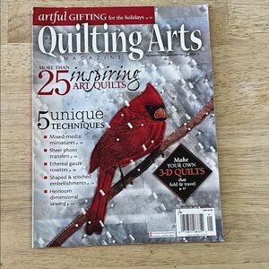 Quilting Arts Magazine December 2014/January2015